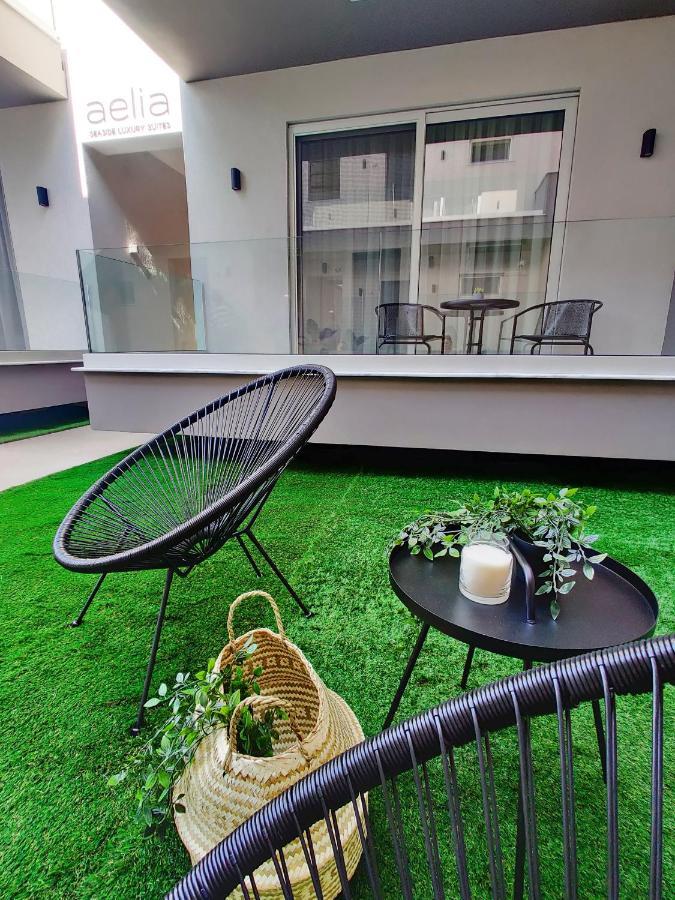Aelia Seaside Luxury Suites Nea Karvali Eksteriør billede