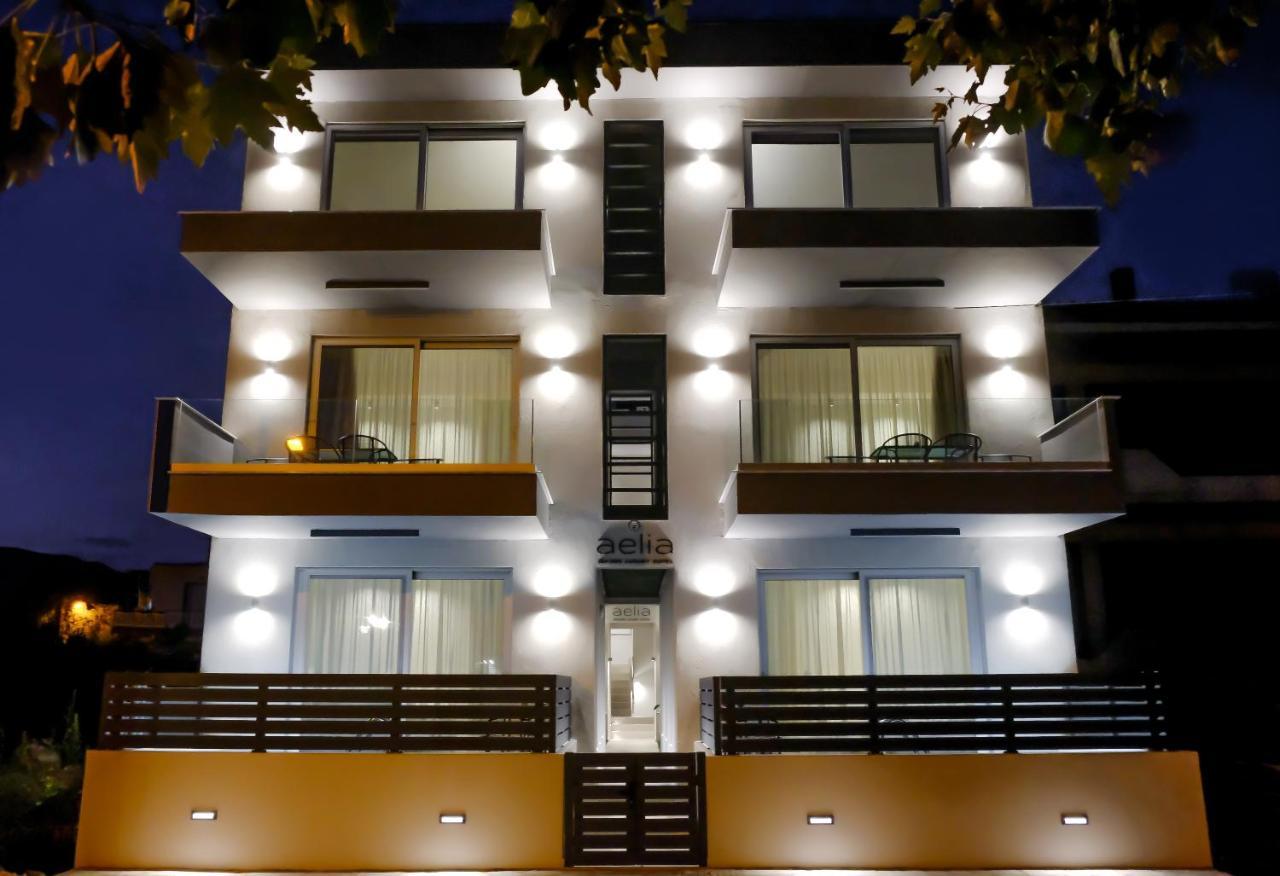 Aelia Seaside Luxury Suites Nea Karvali Eksteriør billede