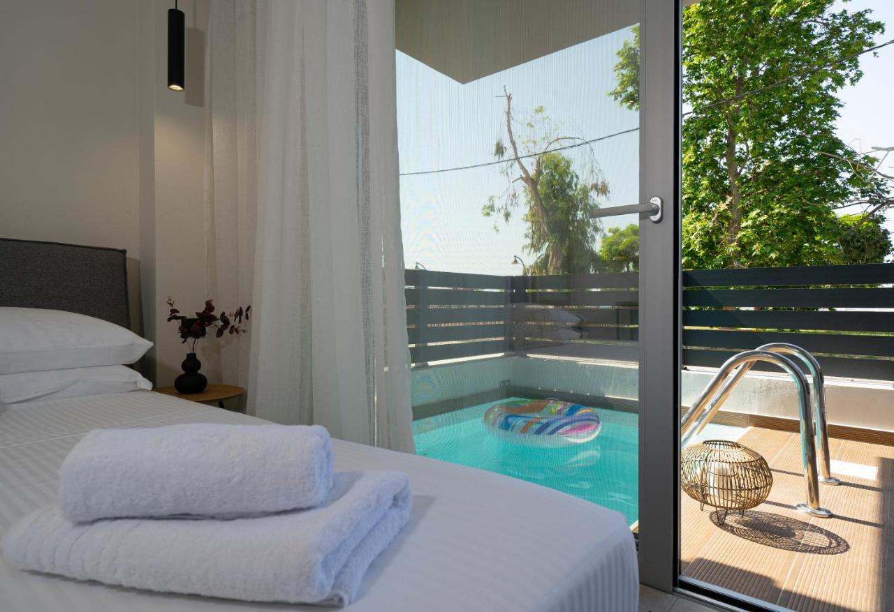 Aelia Seaside Luxury Suites Nea Karvali Eksteriør billede